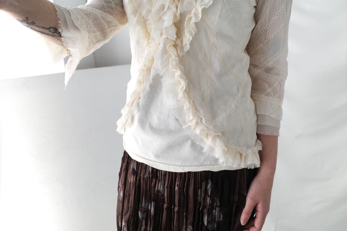 frill cardigun 상품이미지5