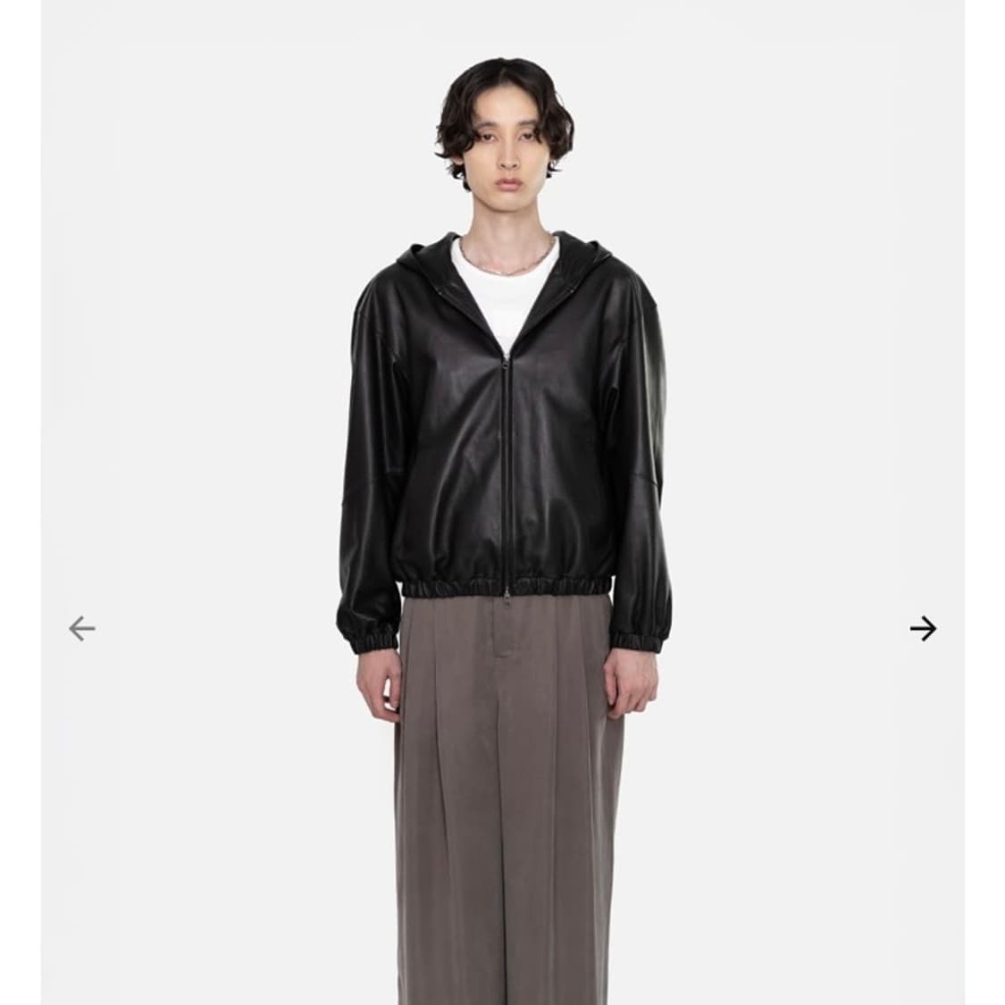 아모멘토 후드 레더 (M) 상품이미지2