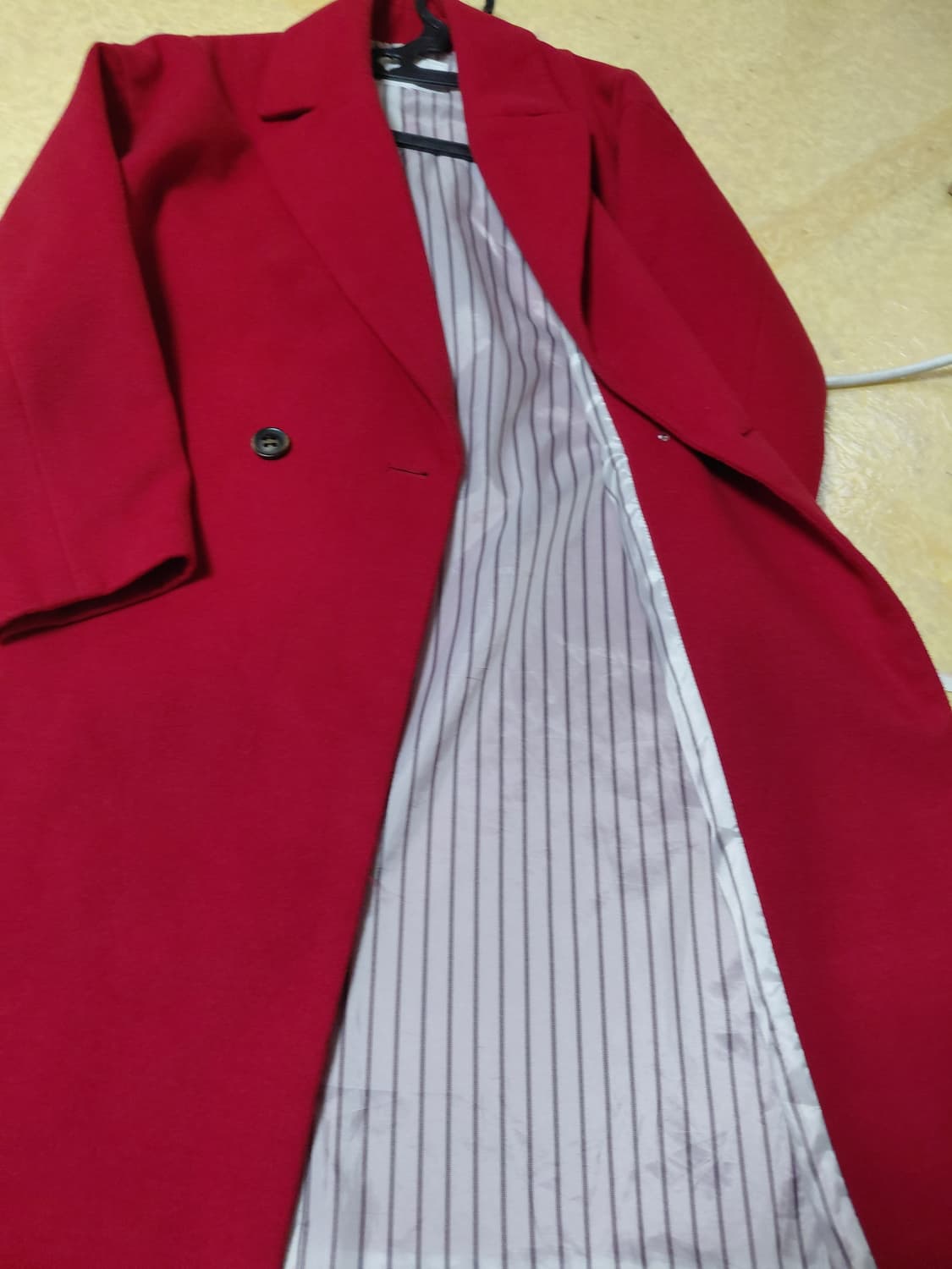 아메리칸 홀릭 레드 와인 코트 상품이미지2