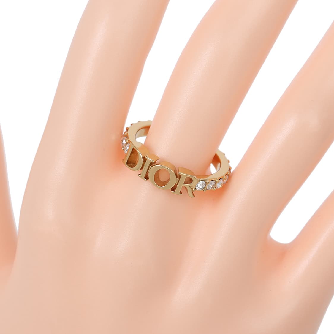 디올 레볼루션 반지 골드 피니시 스파클링 크리스탈 링 R1009DVOCY 상품이미지5