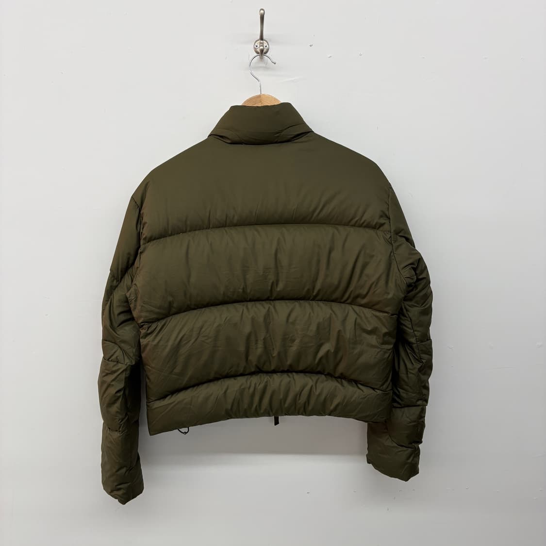 폴로 랄프로렌 숏패딩 점퍼 카키색 여m 상품이미지5