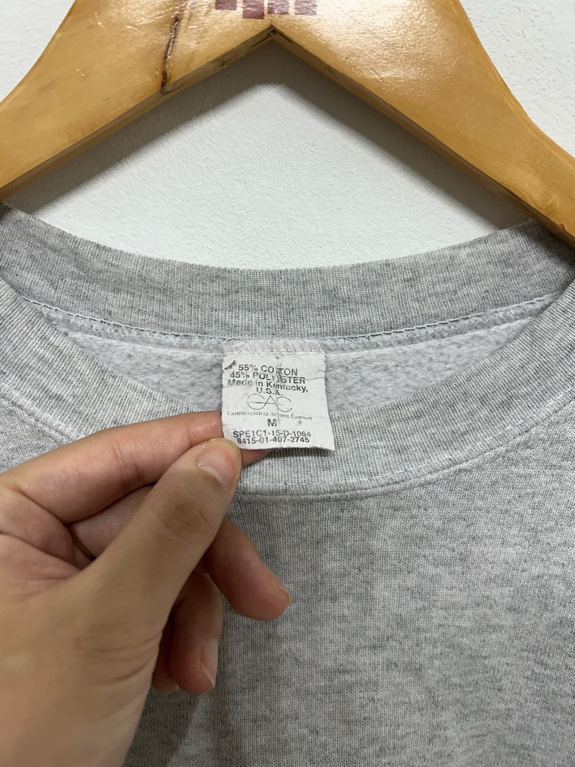 00's U.S Airforce  Sweatshirt. 상품이미지4