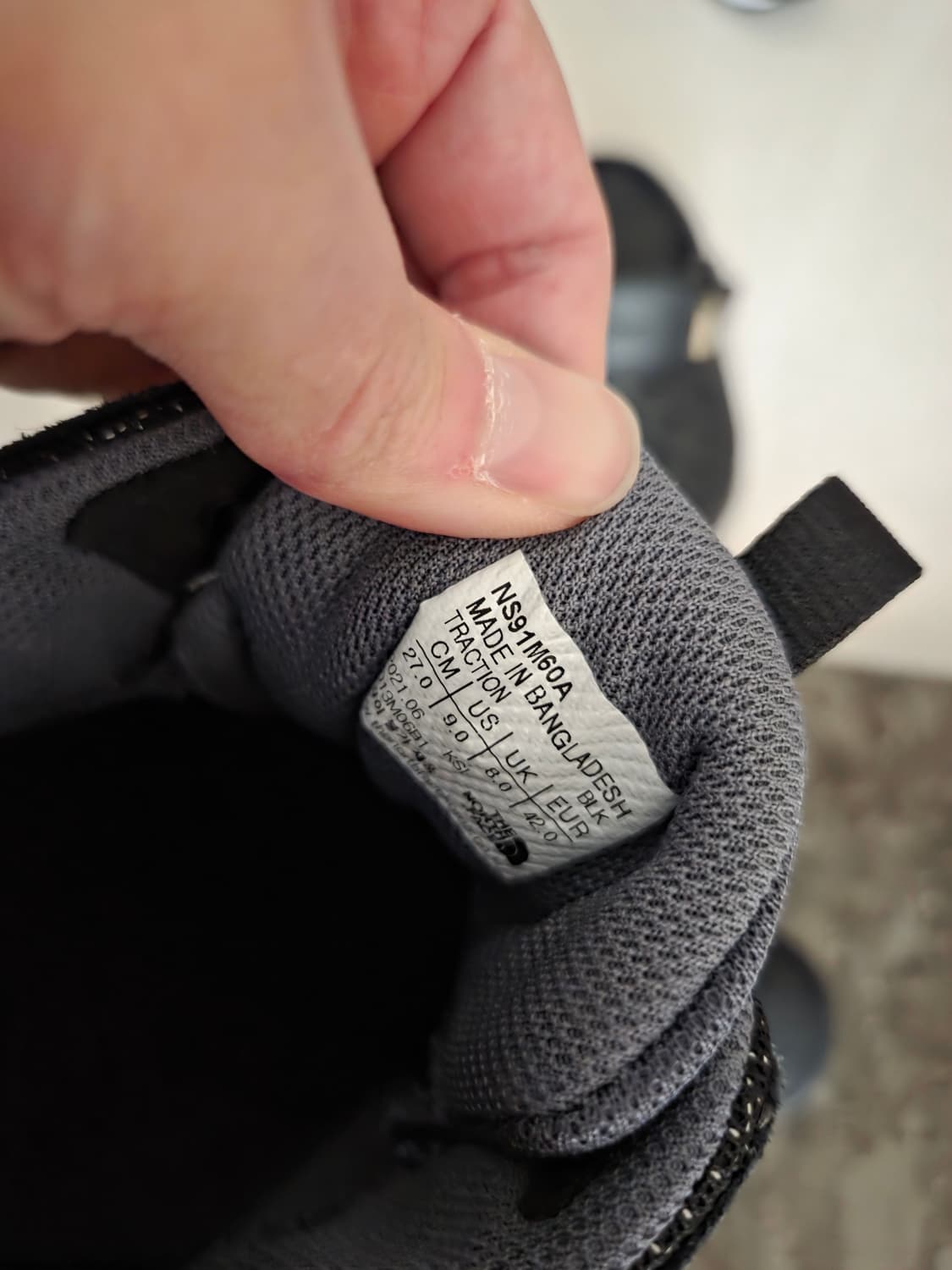 노스페이스 트랙션 등산화 트레킹화260~265 (270) 신품급 상품이미지6