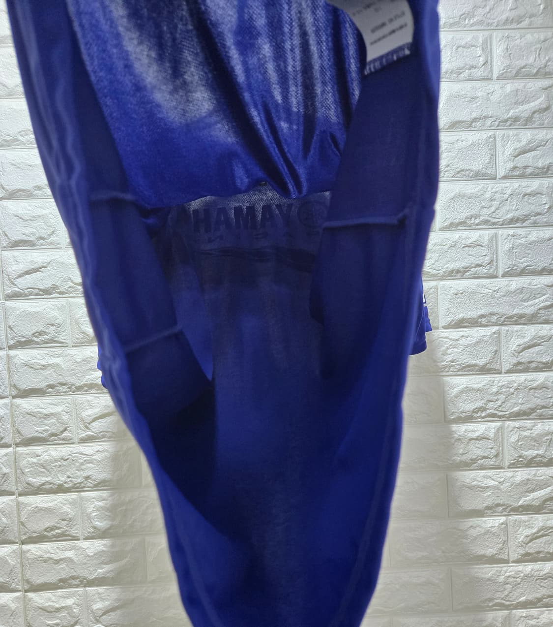 거의새것/ 데상트 야마하 야마루브 레이싱 기능성 반팔티 105~110 상품이미지4