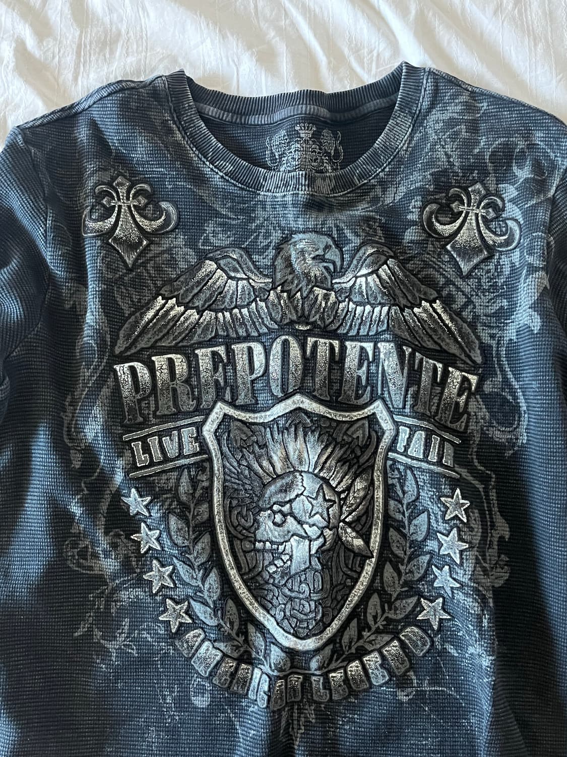 Prepotente gothic print long sleeve 상품이미지3