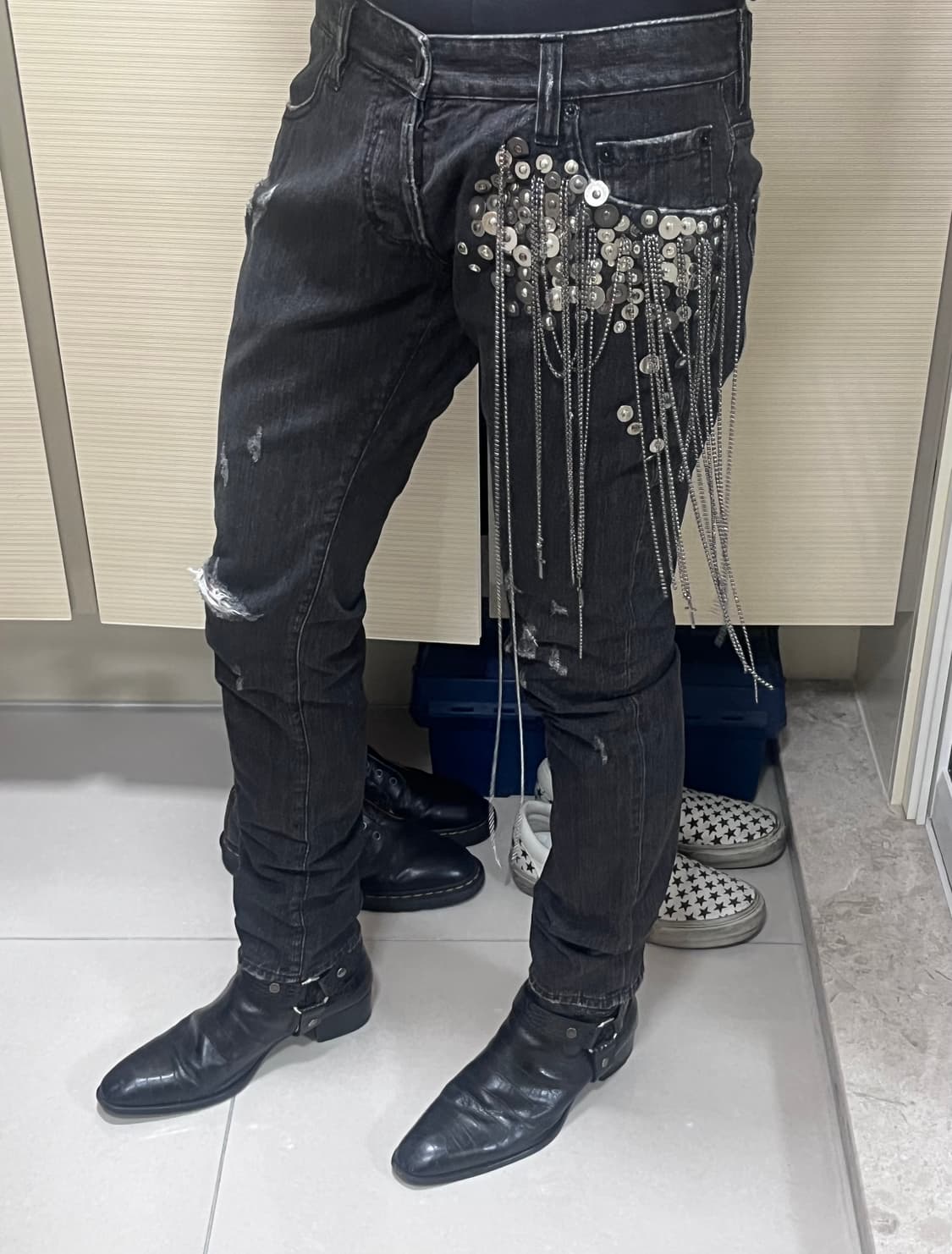 디스퀘어드2 체인 데님 상품이미지1