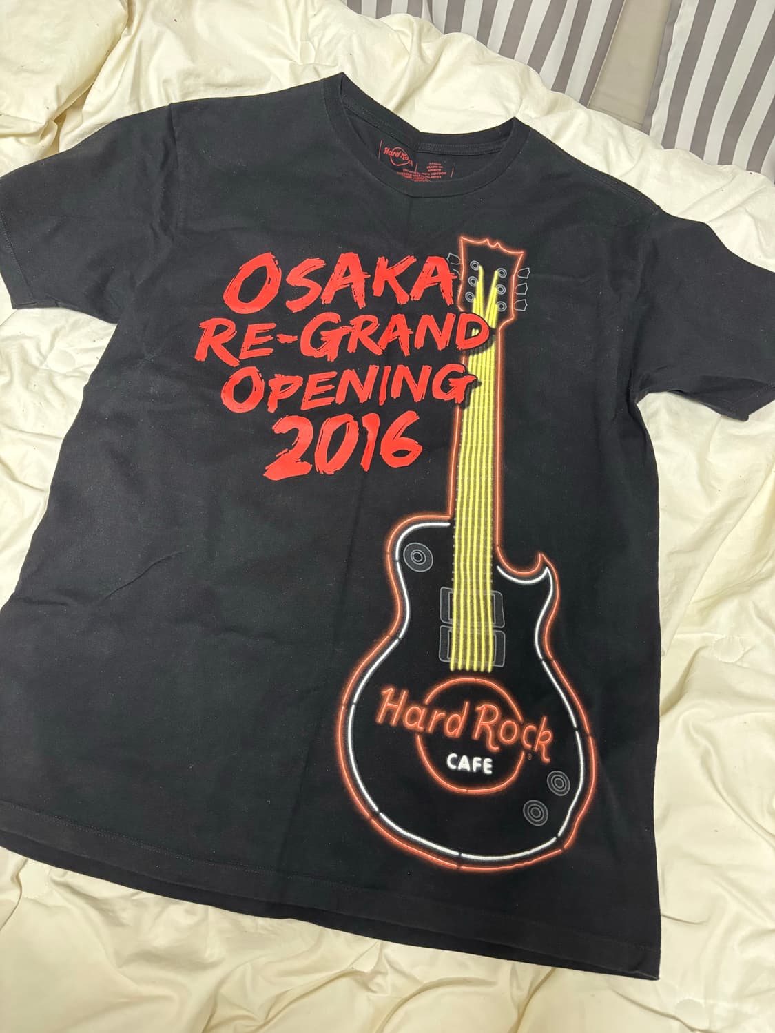 Hard rock cafe osaka 2016 tshirt 상품이미지1