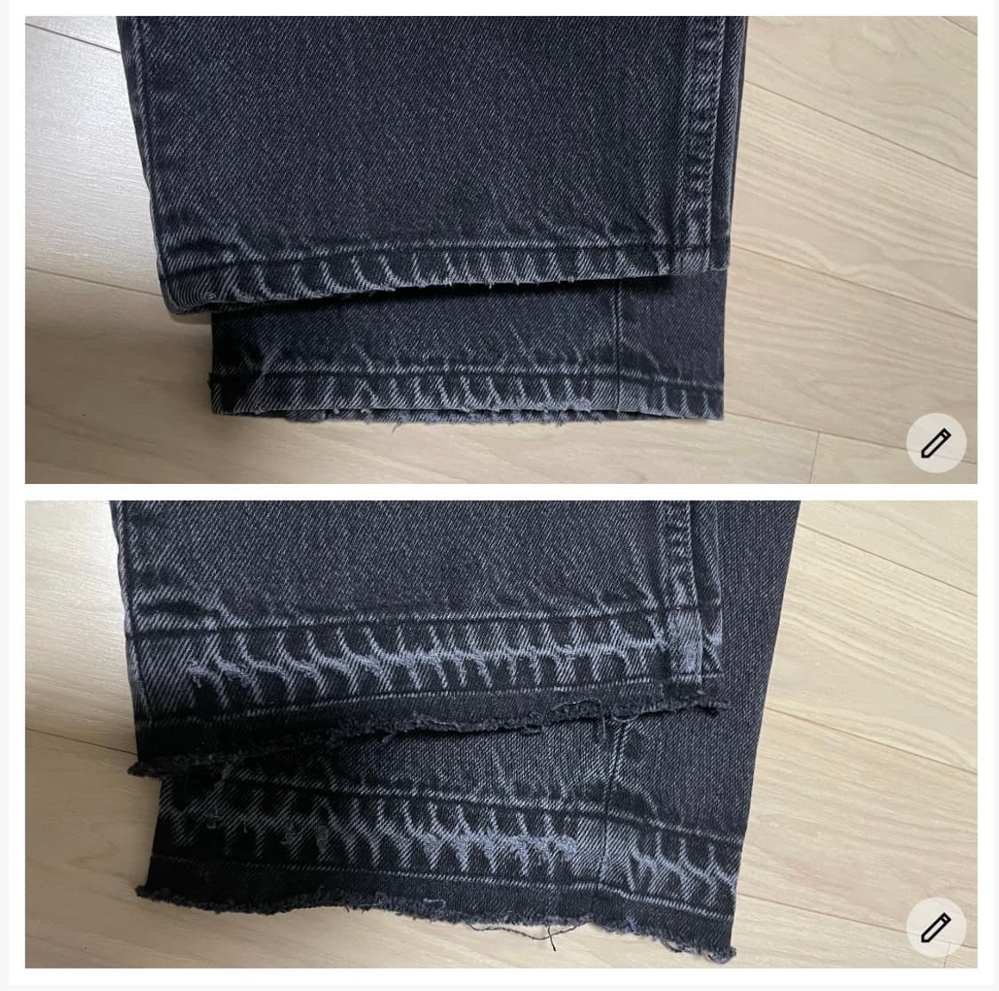 00s 빈티지 리바이스 501 블랙 팝니다 상품이미지6