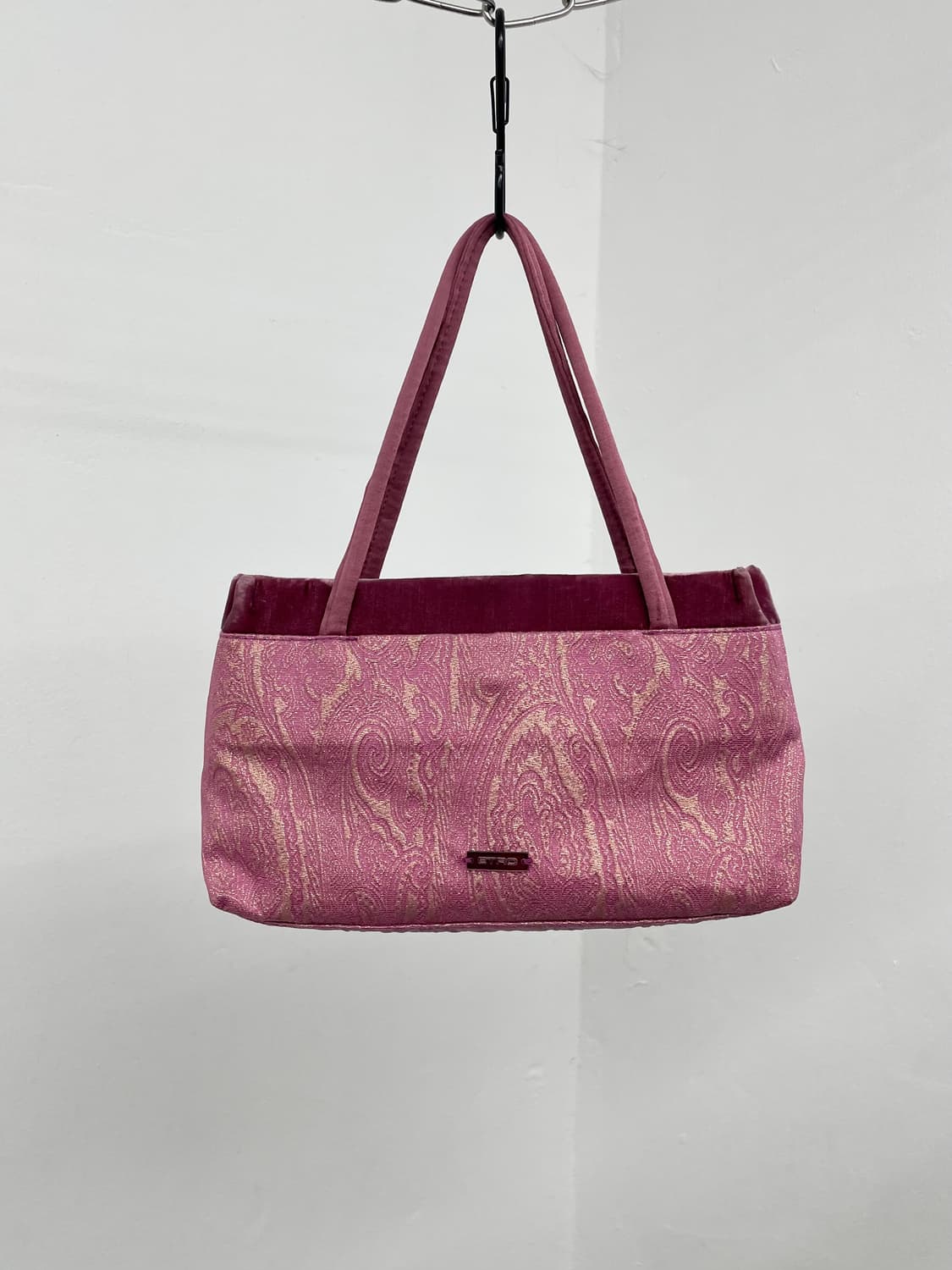 에트로 핑크 자카드 페이즐리 토트백 상품이미지1