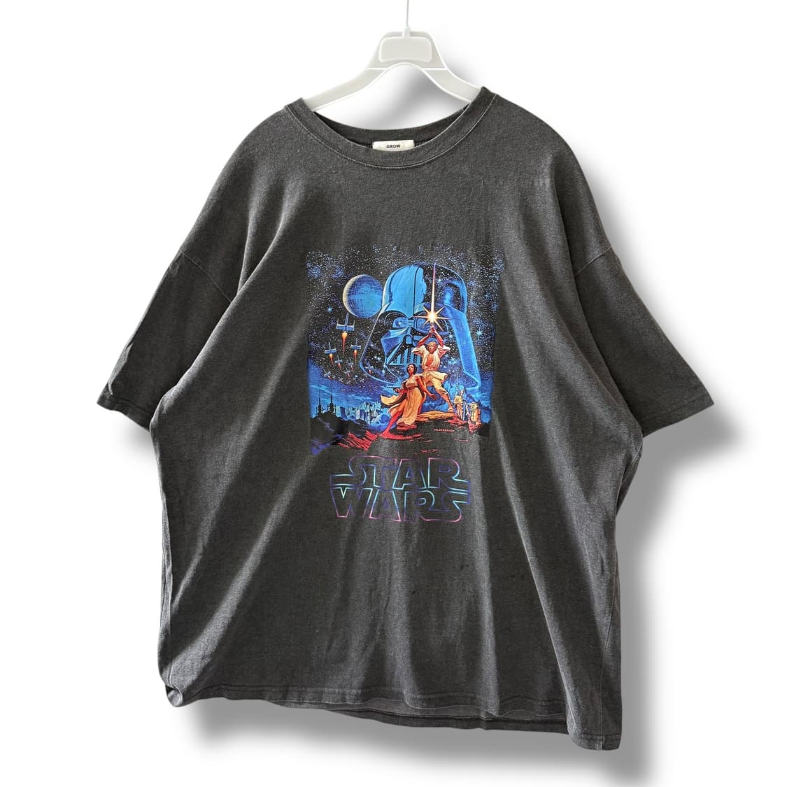 빈티지 스타워즈 그레이 반팔 상품이미지3