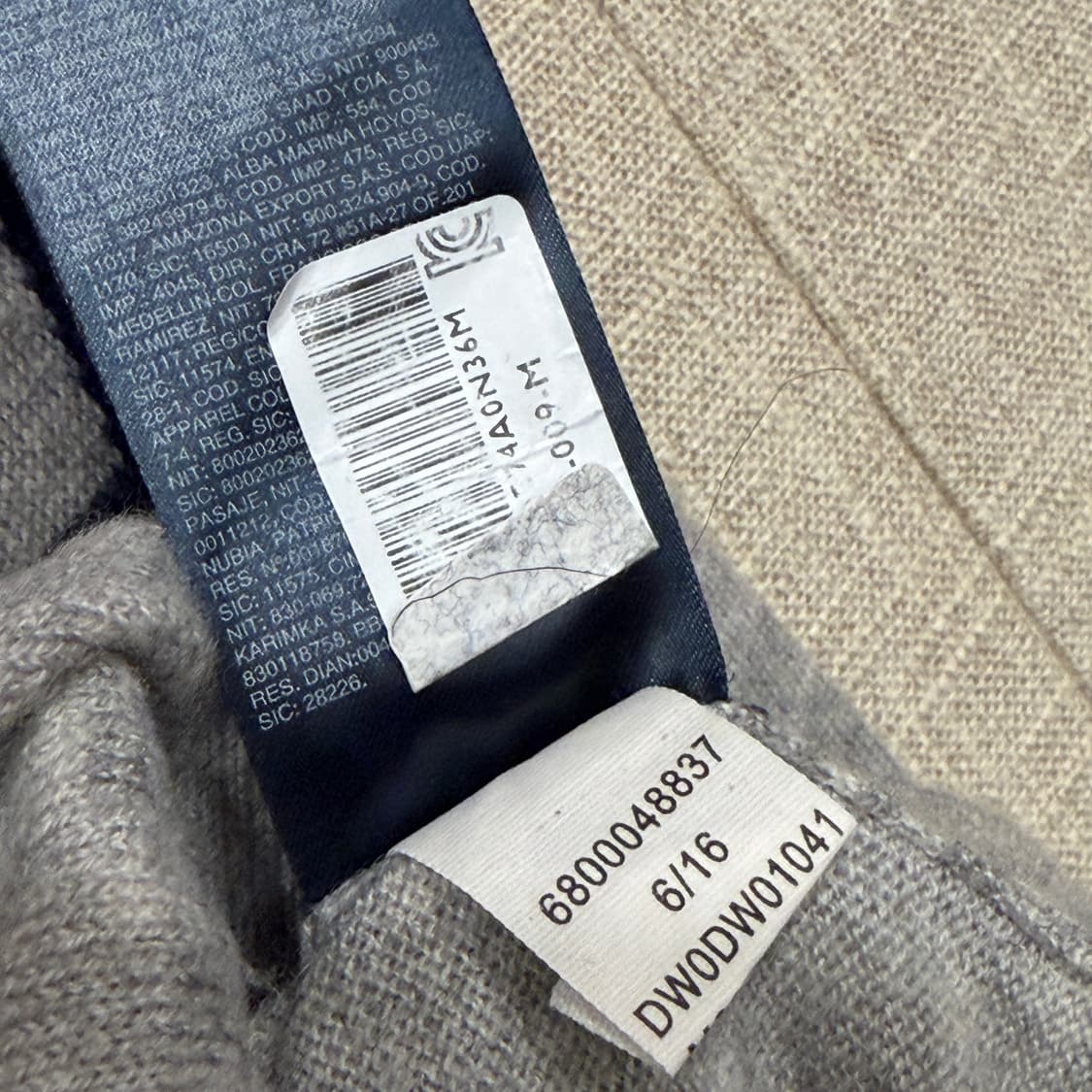 타미힐피거 별 패턴 울 니트 M 그레이 (w) 상품이미지5