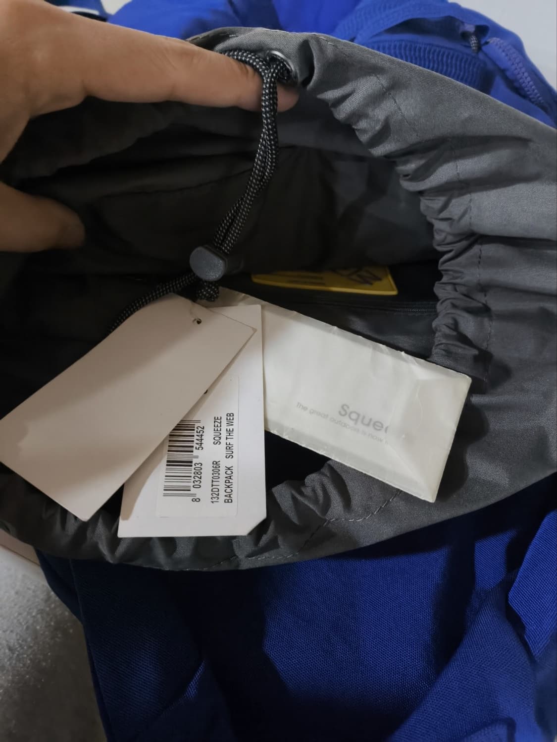 만다리나덕 캐리어백팩 노트북백팩 블루 상품이미지9