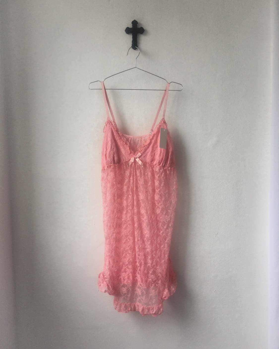 Lace see through sleeveless onepeice 상품이미지1