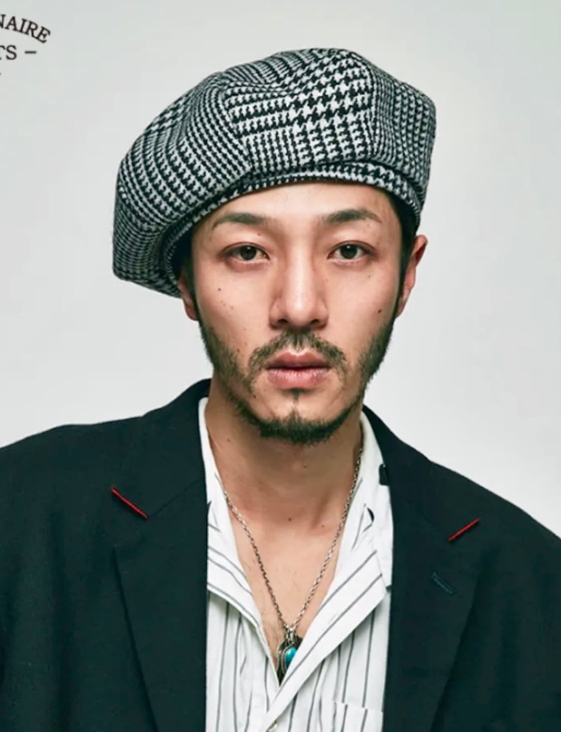 MILLIONAIRE HATS & CO 밀리어네어 햇/글렌체크 베레모 상품이미지1