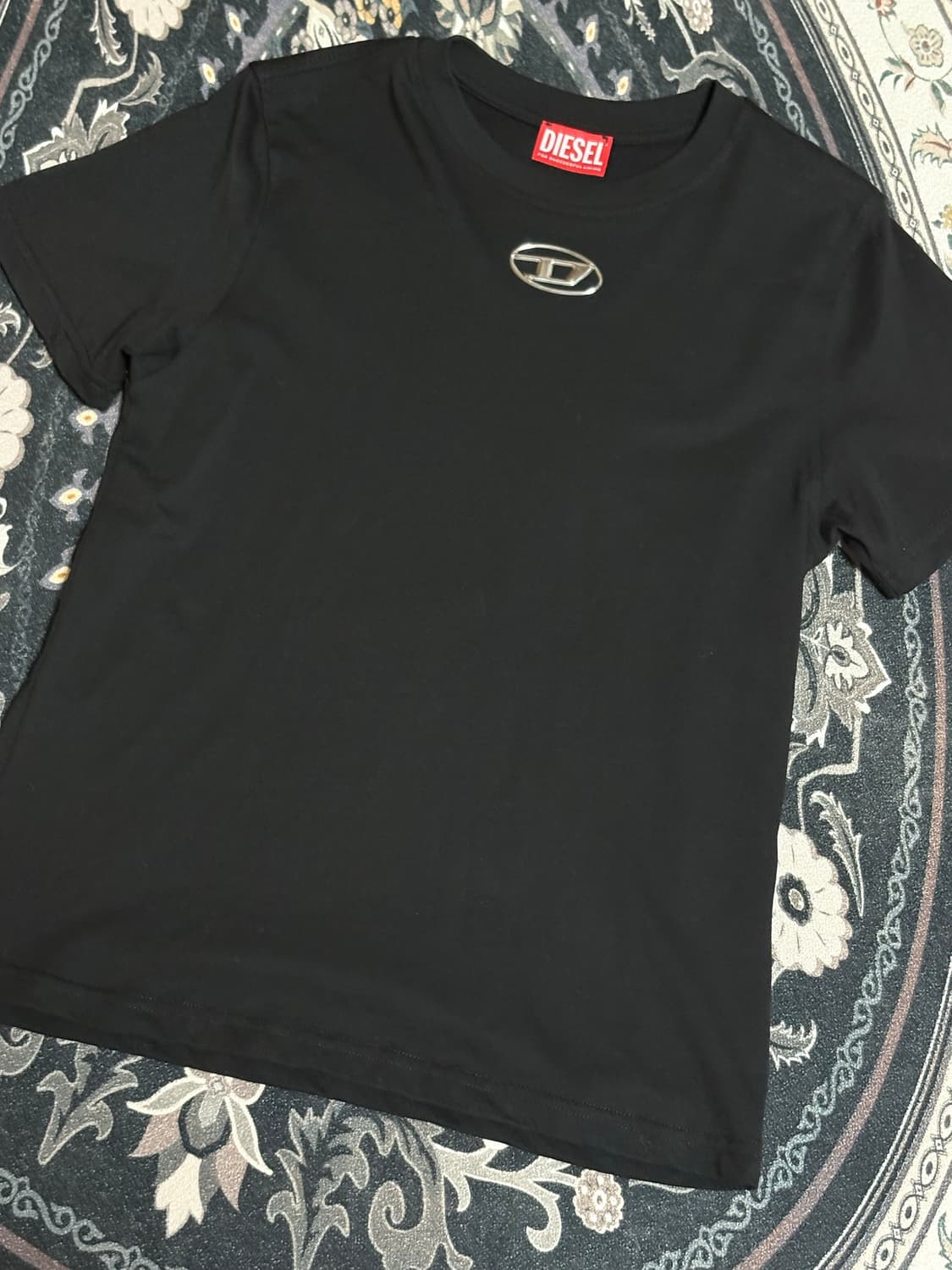 디젤 블랙 반팔 s size 상품이미지1