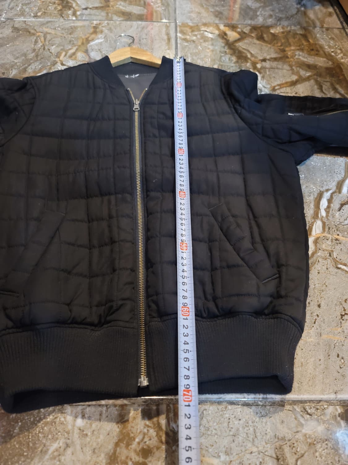 스투시 블랙 달러 패턴 리버시블 봄버 자켓 상품이미지10