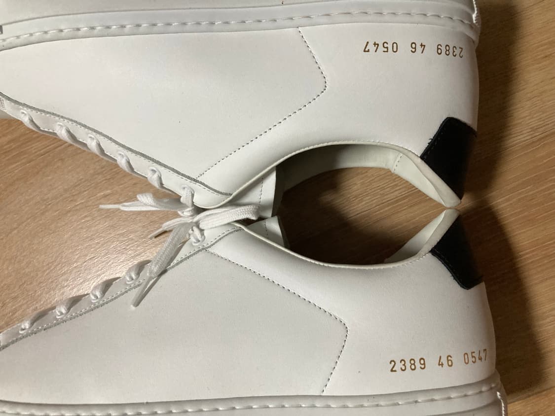 (300) 24FW 커먼 프로젝트 스니커즈 2389 0547 WHITE 상품이미지4