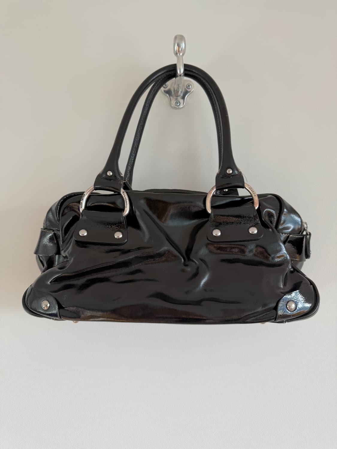 SEQUOIA 에나멜 레더 보스톤 숄더백 상품이미지4