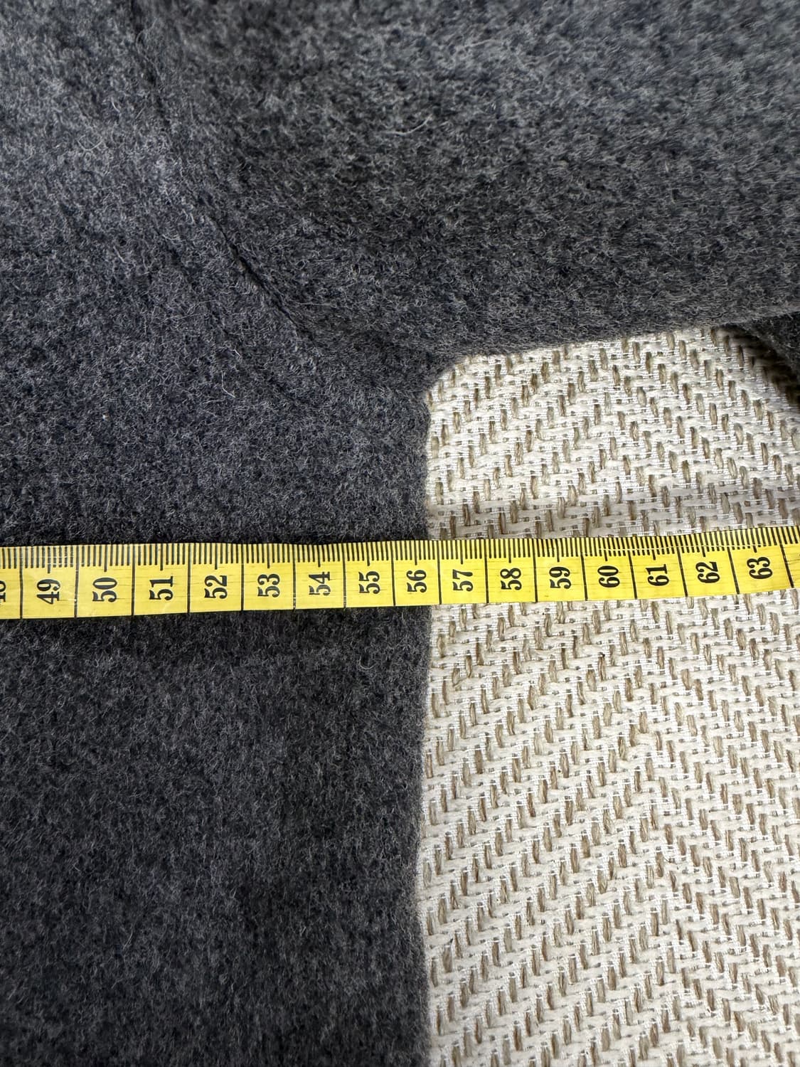 정품) 버버리 여성 루즈핏 그레이 떡볶이 더플 코트 66-77 상품이미지9