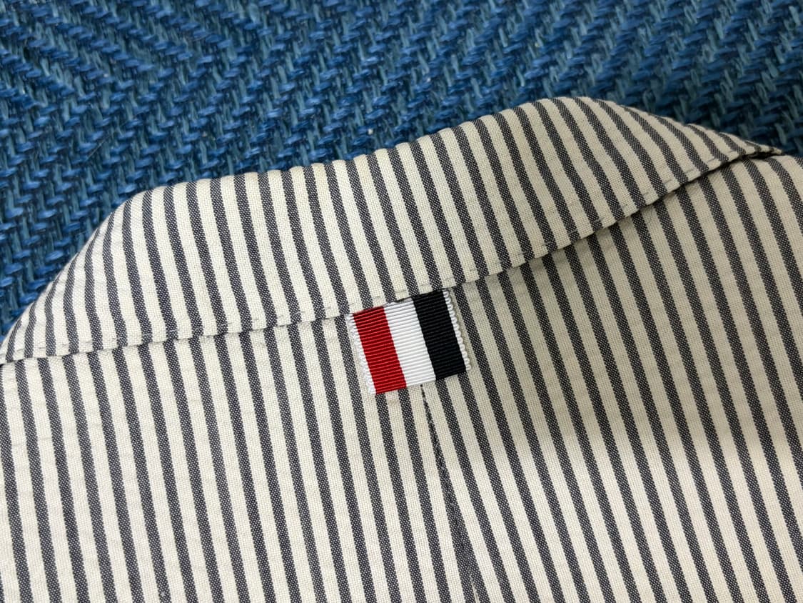 톰브라운 울 시어서커 블레이저 자켓 1사이즈 상품이미지3