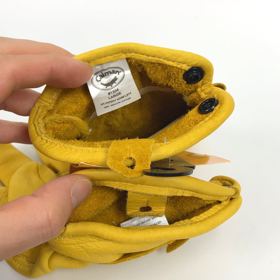 카이맨 1304 가죽 방수장갑 라지 상품이미지6