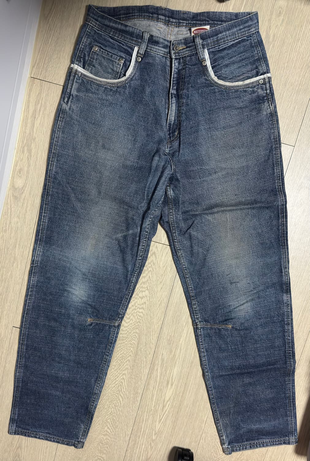 마스터피스 슬라브 데님 TYPE1 인디고 M사이즈 상품이미지2