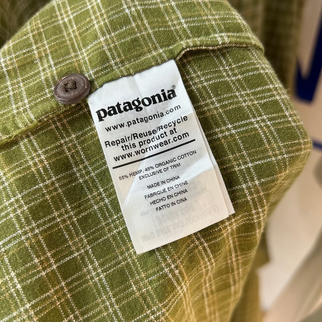Patagonia Organic Cotton Check Shirts 상품이미지9