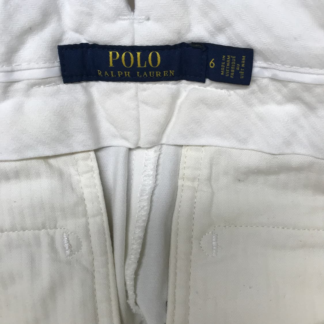 폴로 랄프로렌 멀티 자수 치노 팬츠 화이트 6(W) 상품이미지7