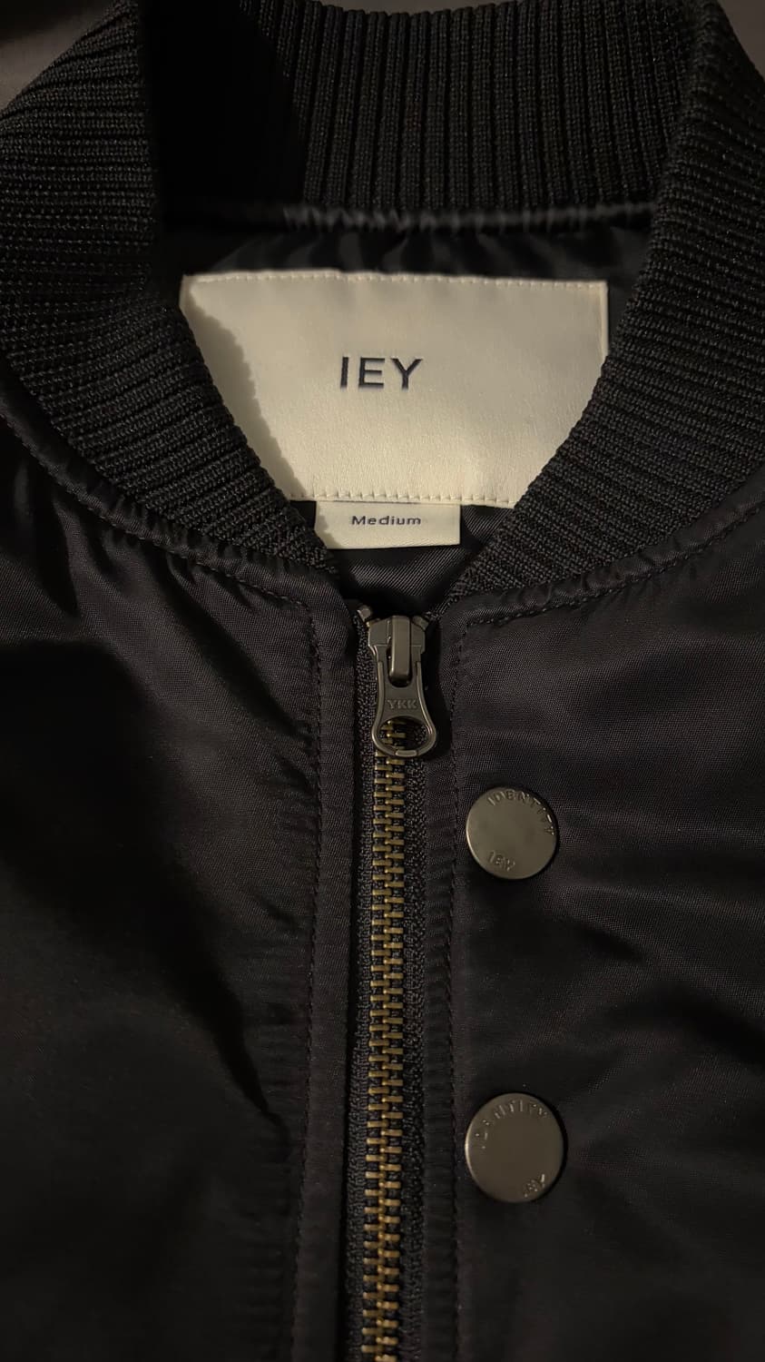 이에이 POUCH BOMBER JACKET Black 상품이미지6