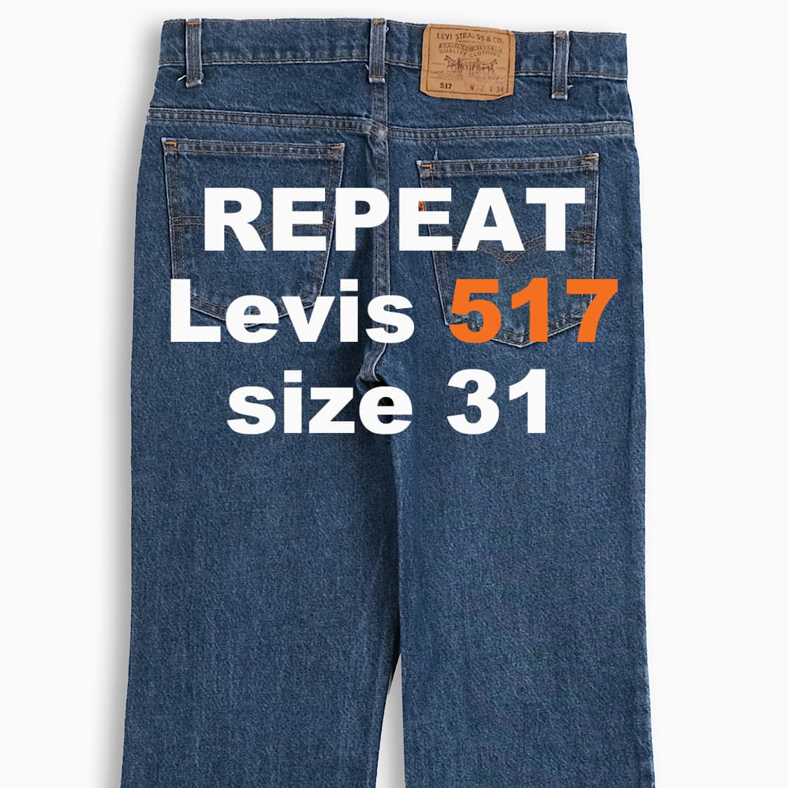 리바이스 517 오렌지탭 90s USA 31 인치 OR5173268 상품이미지1