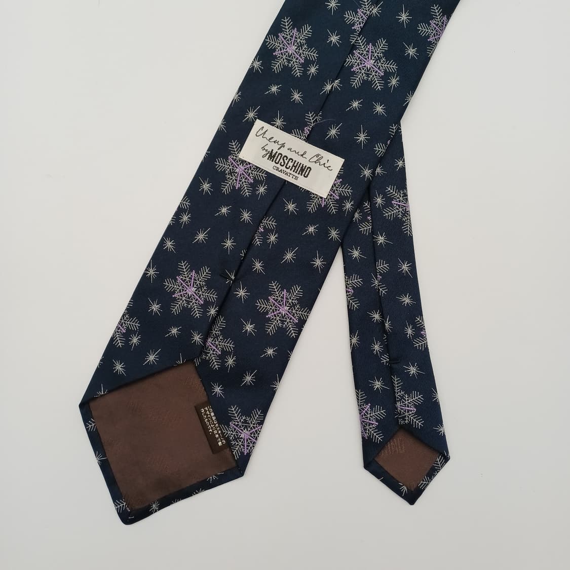 MOSCHINO 모스키노 실크 넥타이 [BCF10803_0004-142] 상품이미지2