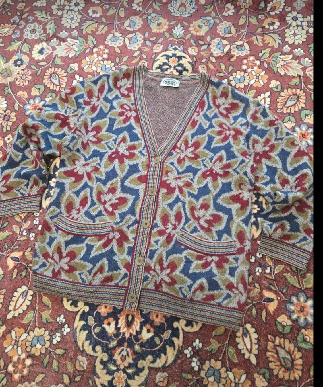 미쏘니 스포츠 플라워 가디건 Missoni Sport(44) 상품이미지2
