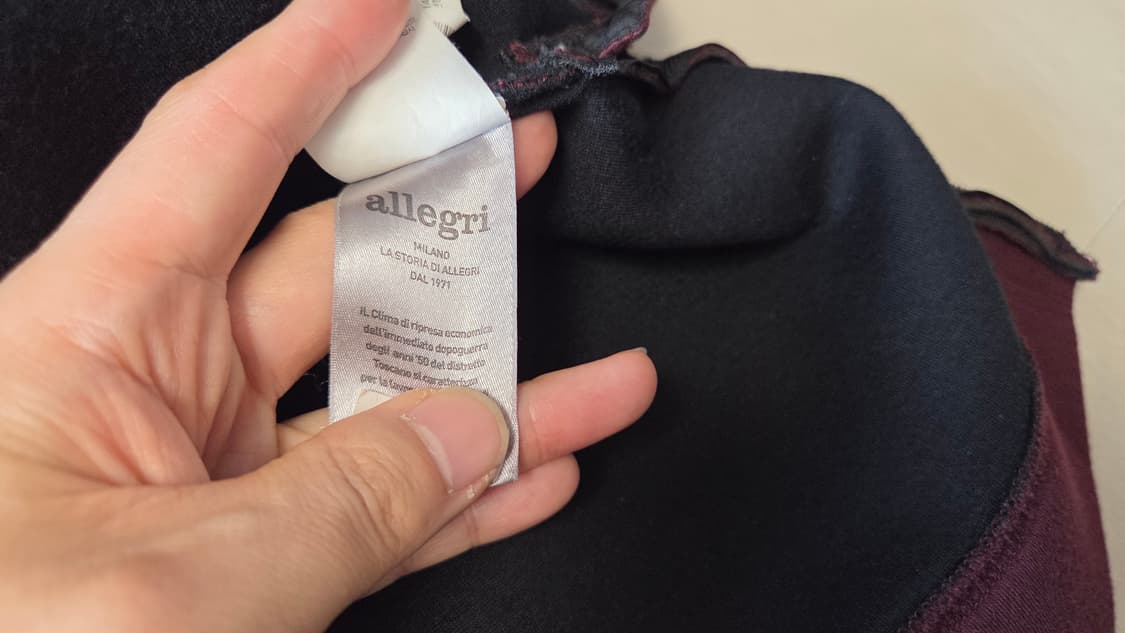 알레그리 네오프렌 맨투맨 상품이미지6