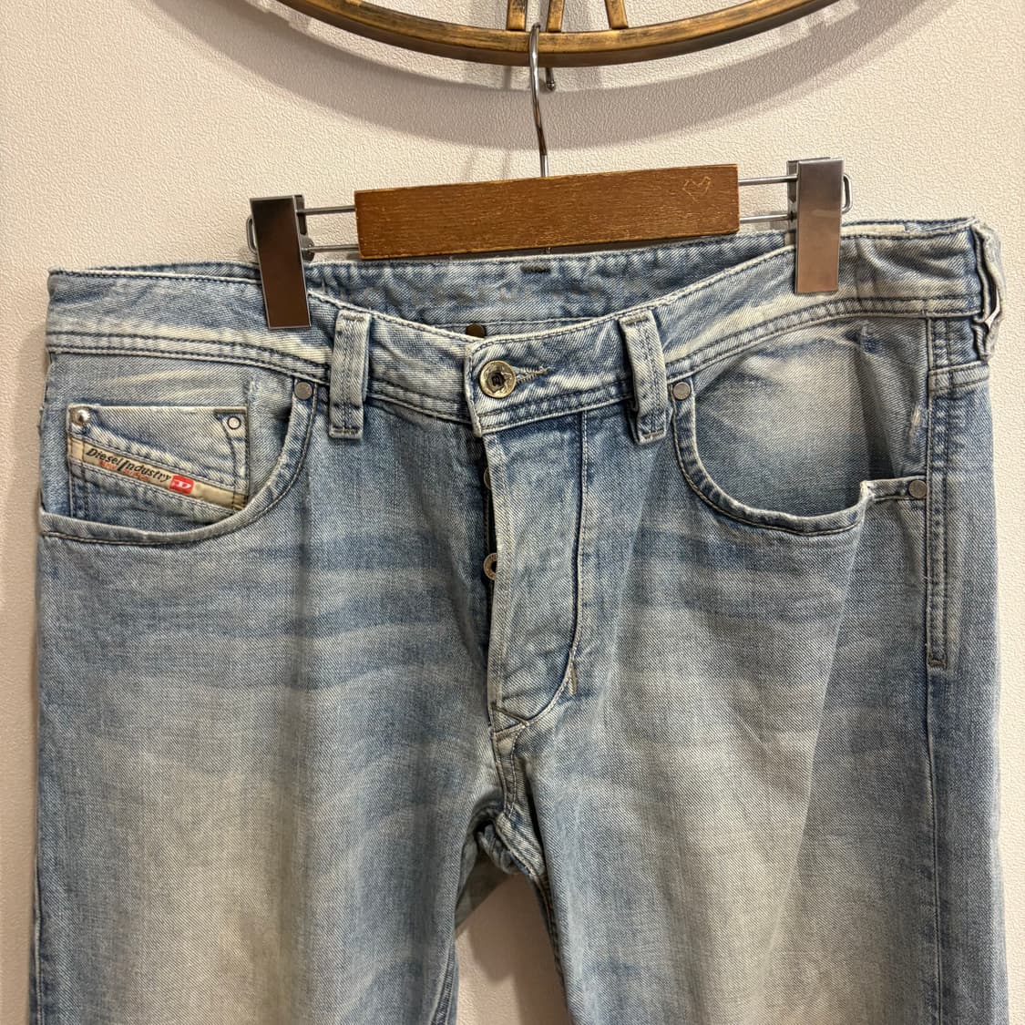 디젤 LARKEE 워싱 데님 청바지 W32L34 상품이미지3