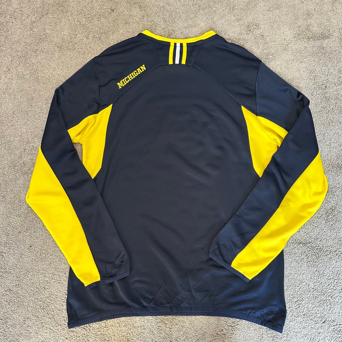 아디다스 클라이밋  울버린스 미시간 풋볼 저지M 상품이미지8