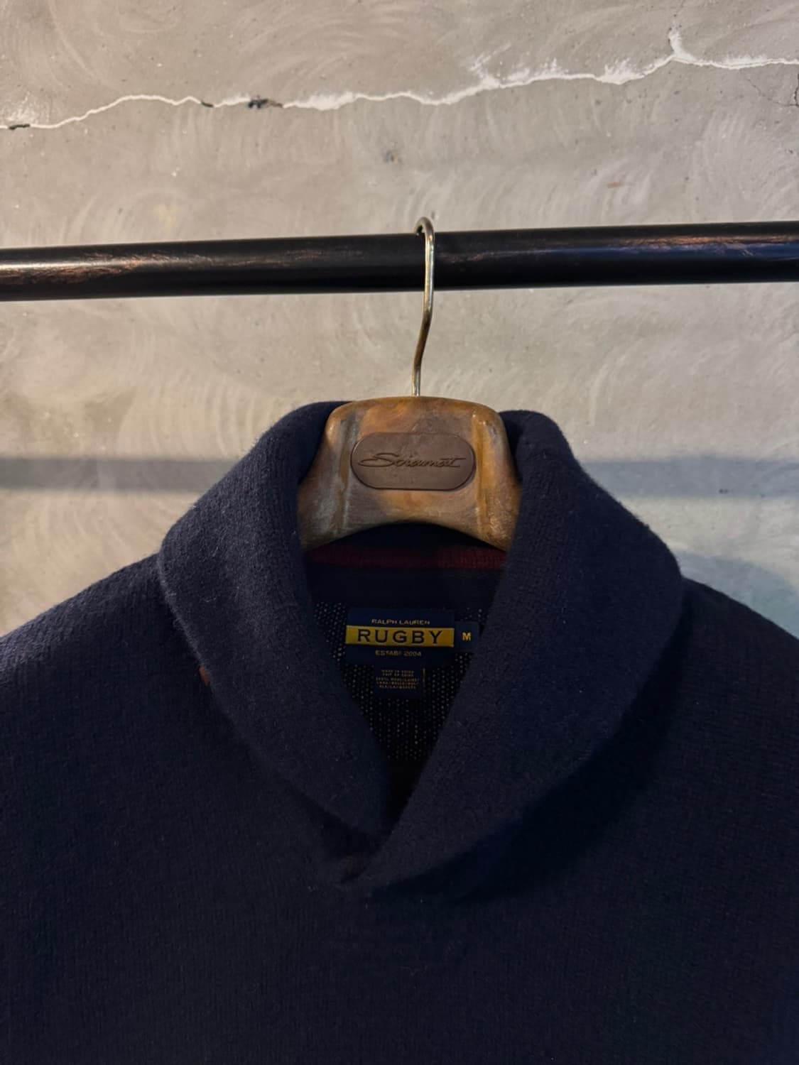 랄프로렌 럭비 숄칼라 가디건 55 상품이미지4