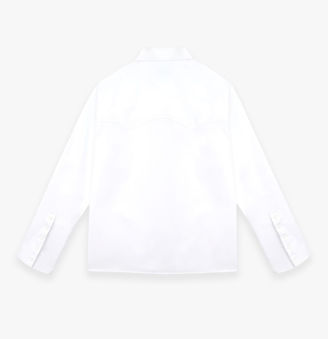 이어스트 화이트 웨스턴 셔츠 M 상품이미지4