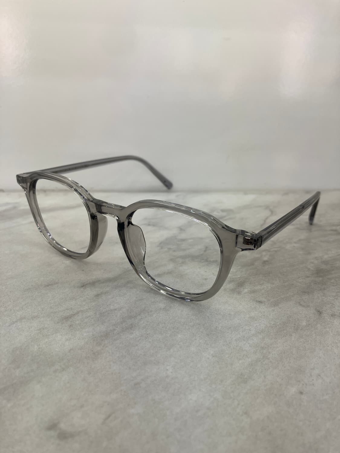 B52 HD 투명 그레이 웰링턴 뿔테 안경6819 상품이미지7