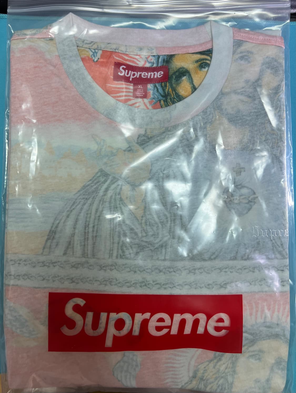 슈프림 지저스 반팔티(25FW) 상품이미지1