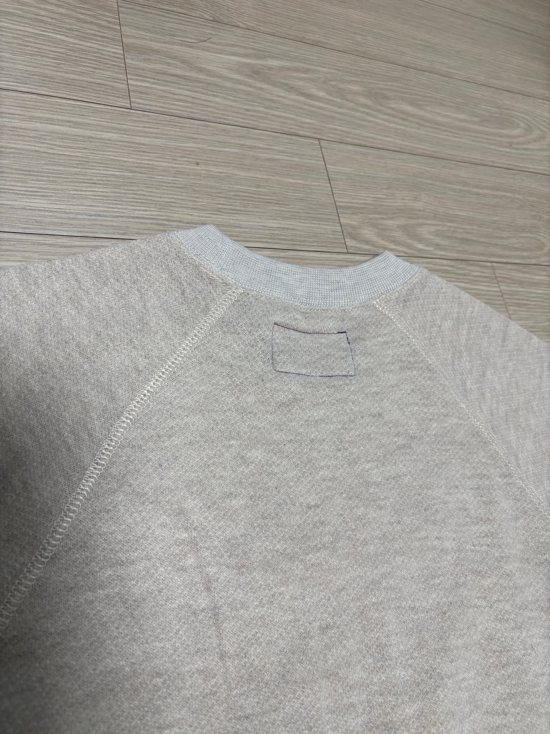 [M] 노스페이스 퍼플라벨 맨투맨 래글런 상품이미지4