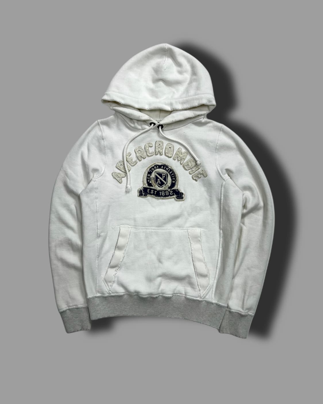 아베크롬비 y2k 데미지 기모 후드티 상품이미지4