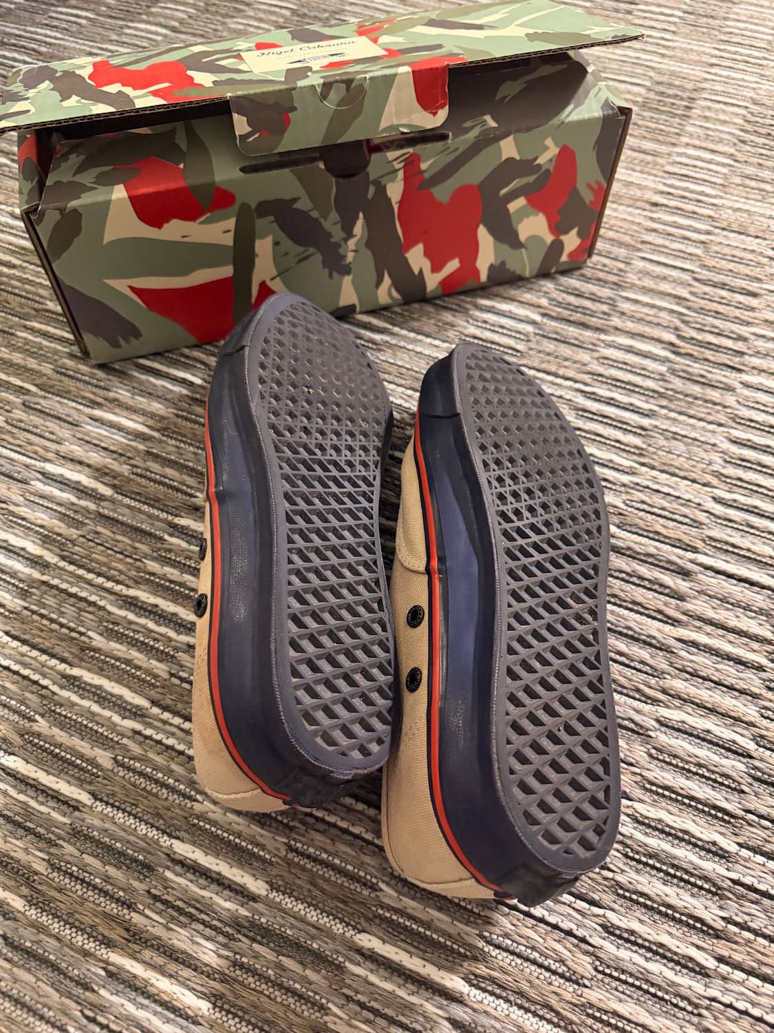 [290] 나이젤카본 반스 어센틱 화이트 네이비 상품이미지6