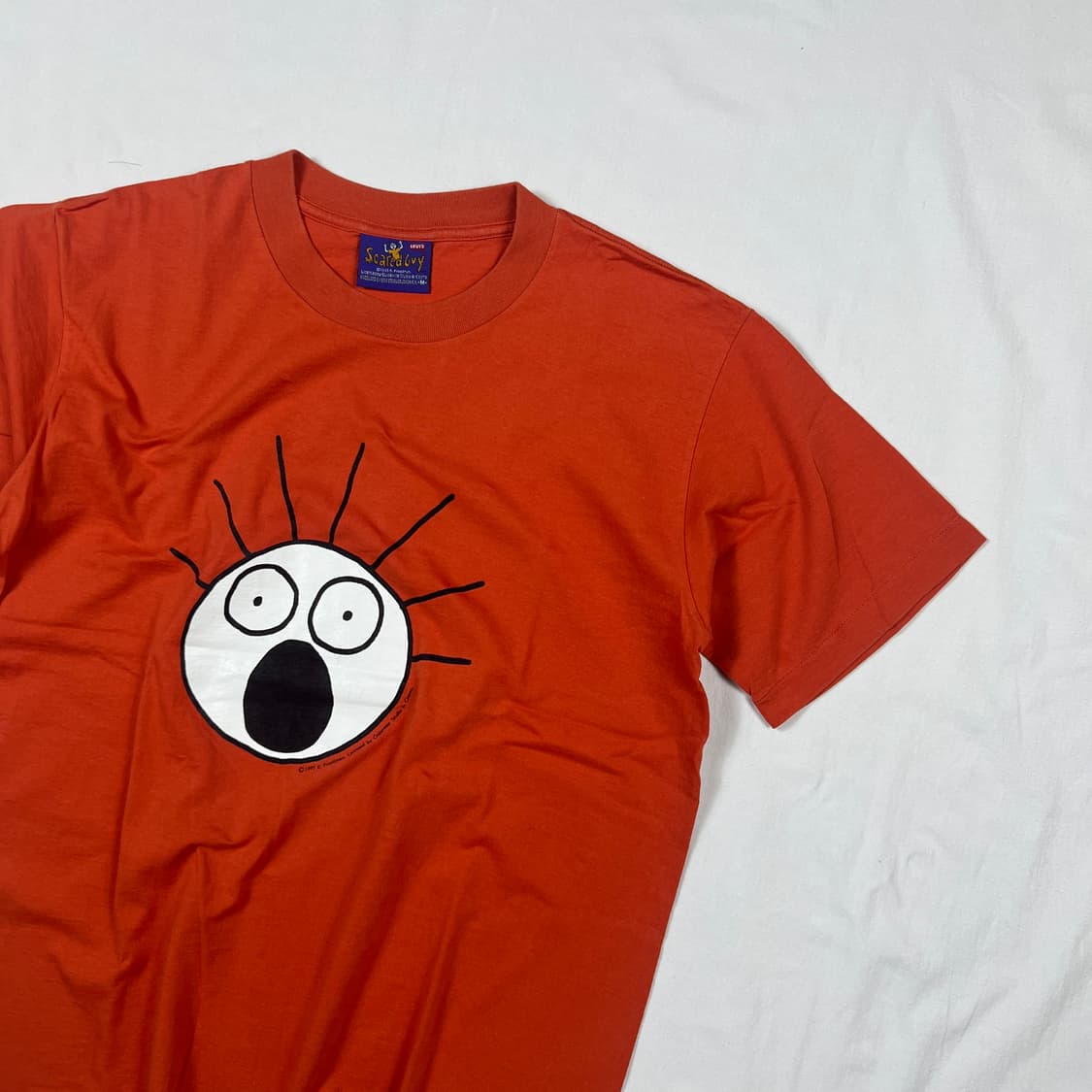 90‘s 리바이스 levis scared guy 1995 반팔티 상품이미지3