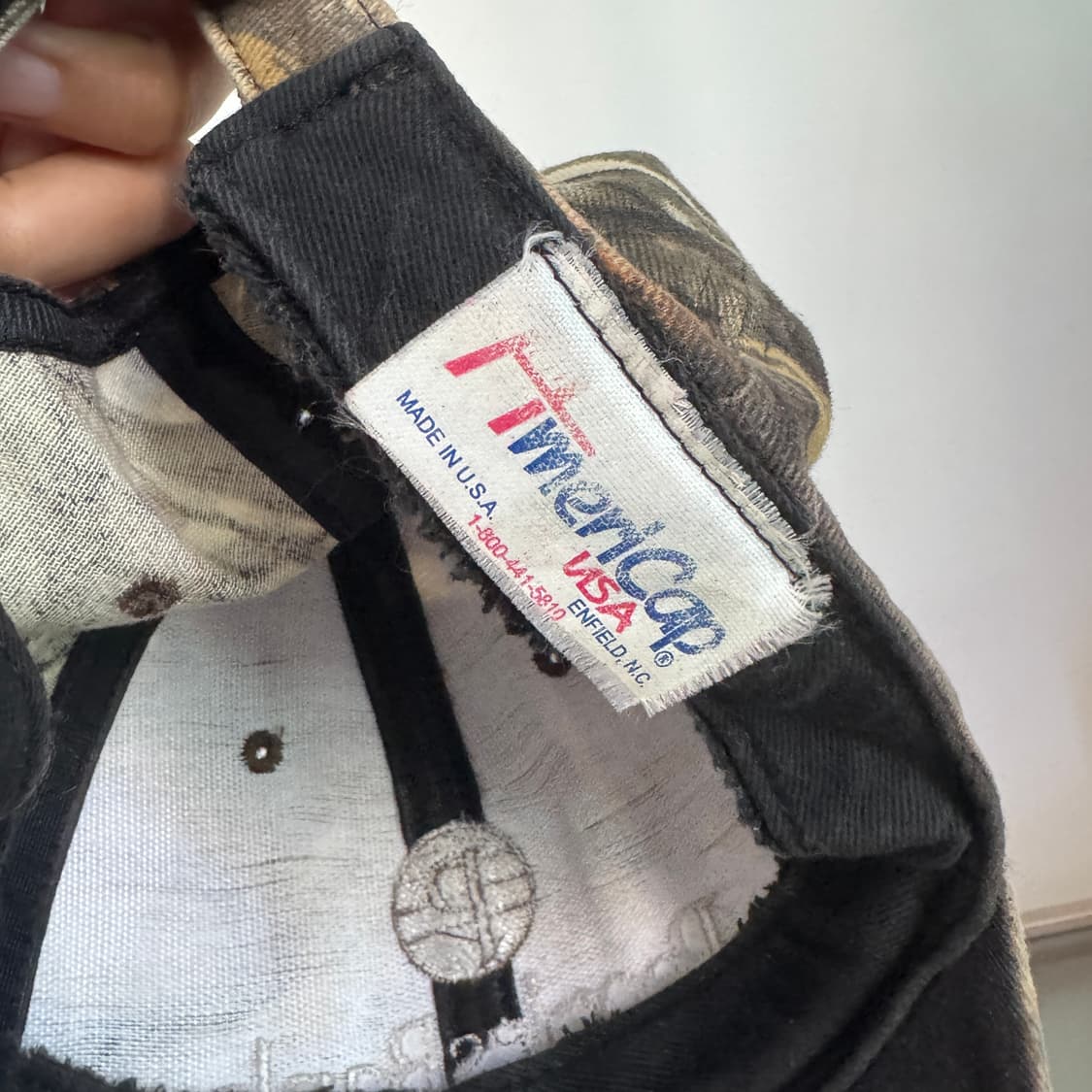 USA 밀리터리 빈티지 모자 볼캡 vintage cap  상품이미지5