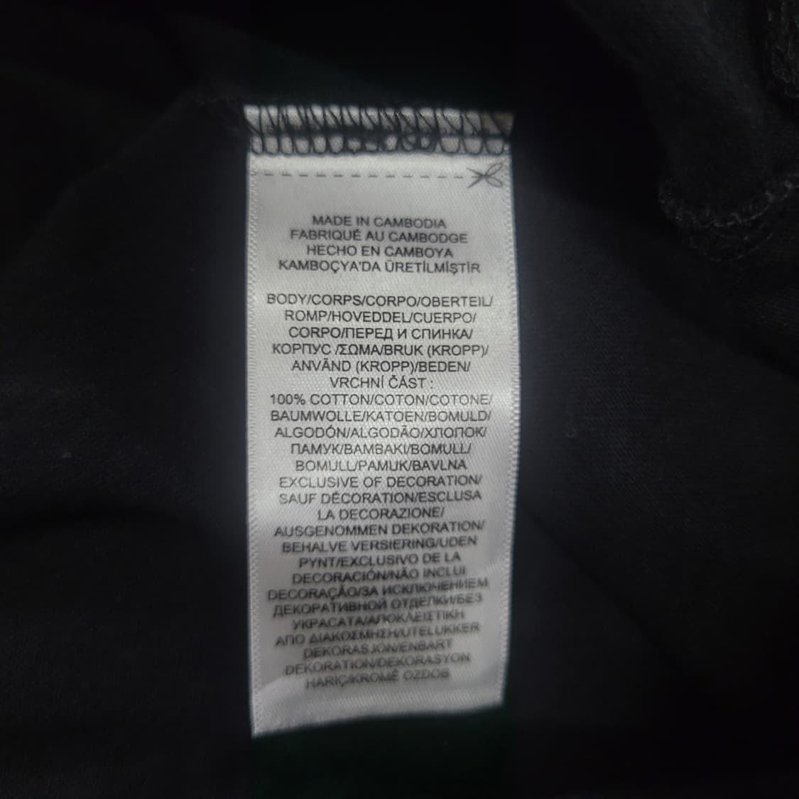 Ralph Lauren 자수로고 블랙 셔츠 상품이미지5