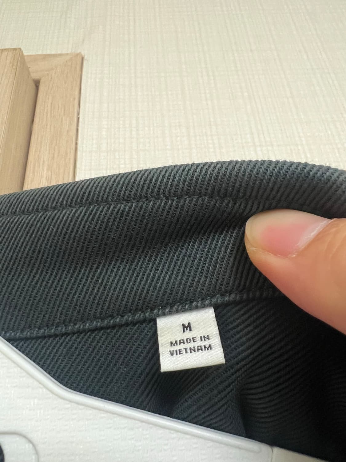 유니클로U/저지 셔츠 자켓 네이비/M 상품이미지5