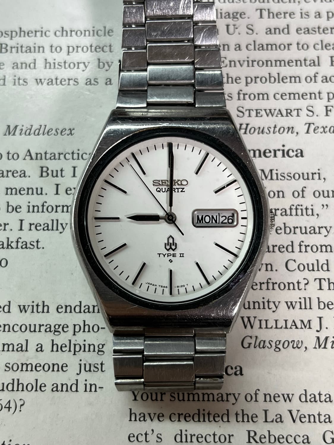 세이코 쿼츠 남성용 빈티지 시계 상품이미지1