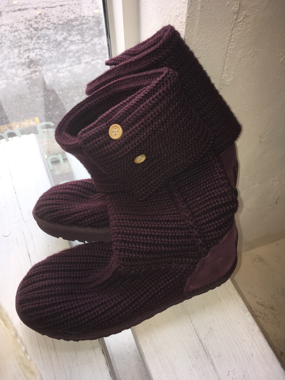 Ugg knit boots plum 상품이미지1