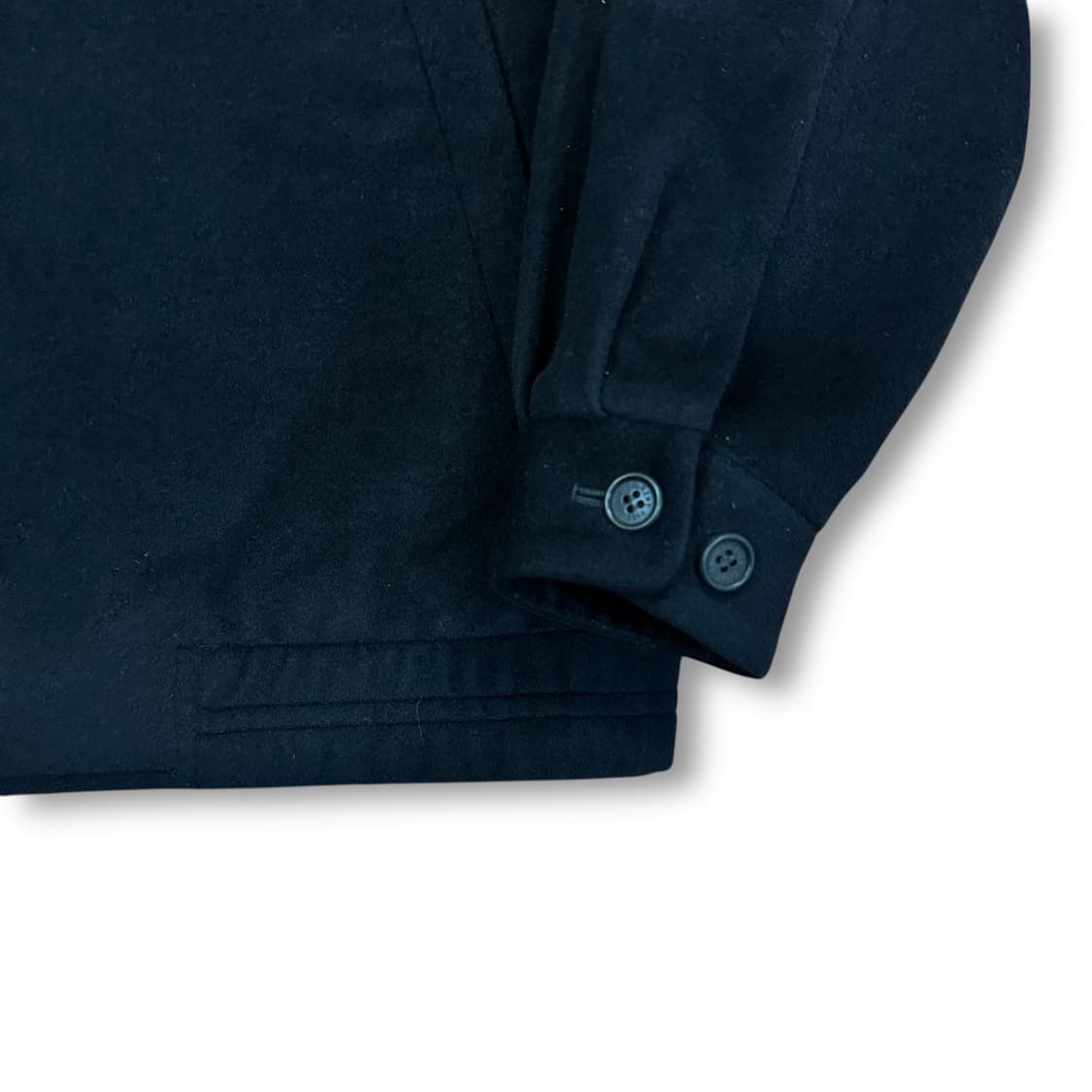 입생로랑 울캐시미어 카라 블루종 자켓 상품이미지3