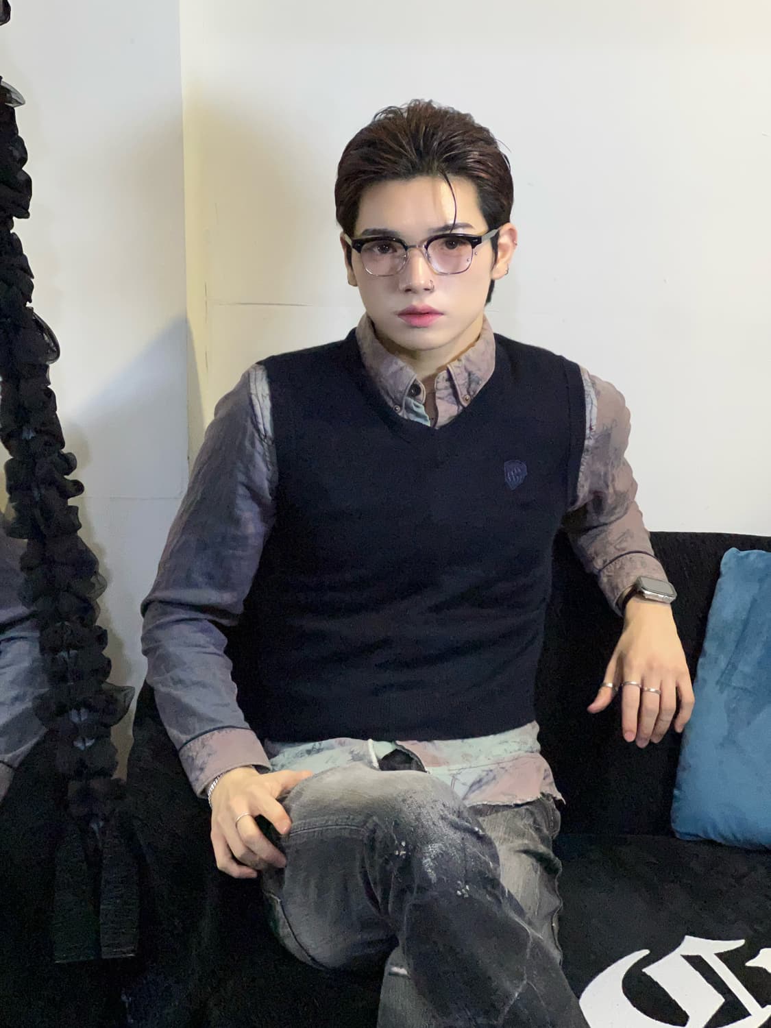 JPN knit vest 상품이미지4